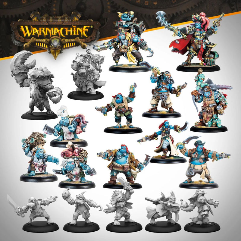 Warmachine: Southern Kriels Brineblood Marauders Core Expansion-1