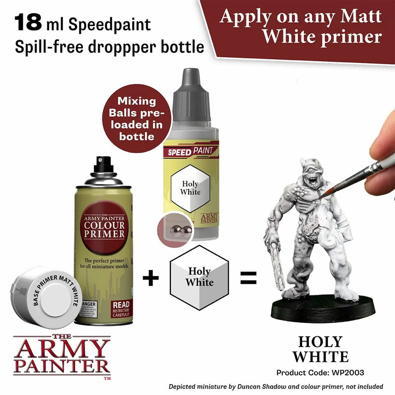 Army Painter Speedpaint - Holy White 18ml-2