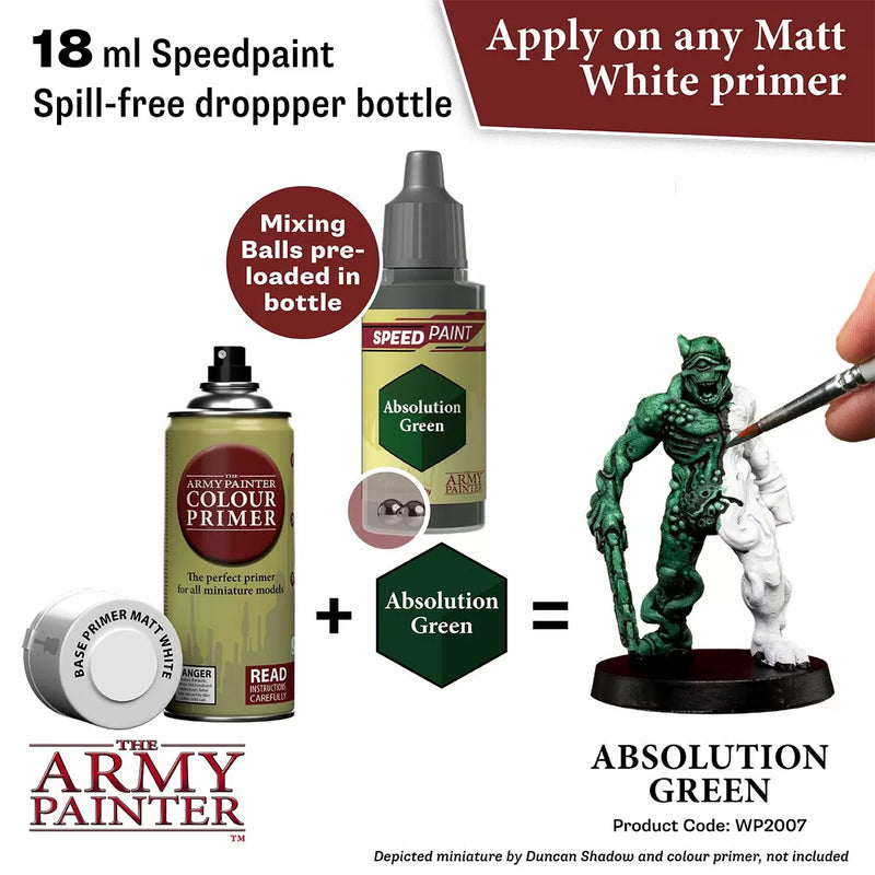Army Painter Speedpaint - Absolution Green 18ml-2