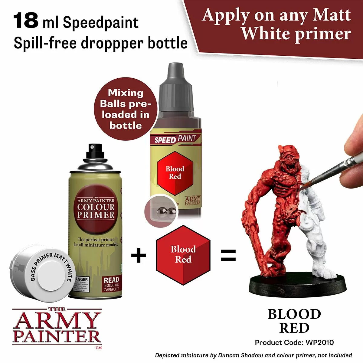 Army Painter Speedpaint - Blood Red 18ml-2