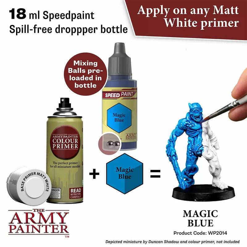 Army Painter Speedpaint - Magic Blue 18ml-2