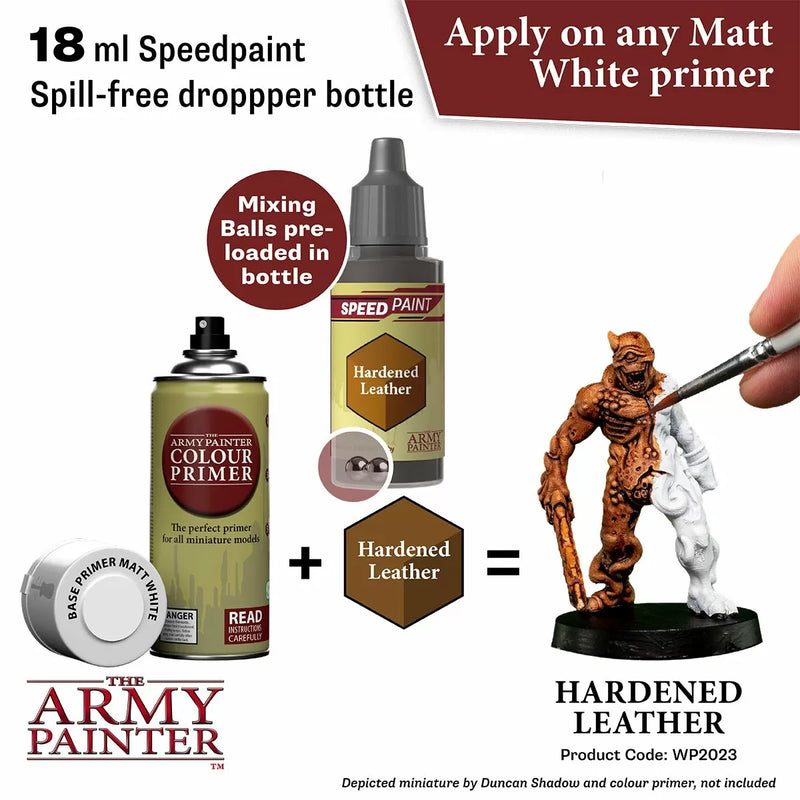 Army Painter Speedpaint - Hardened Leather 18ml-2