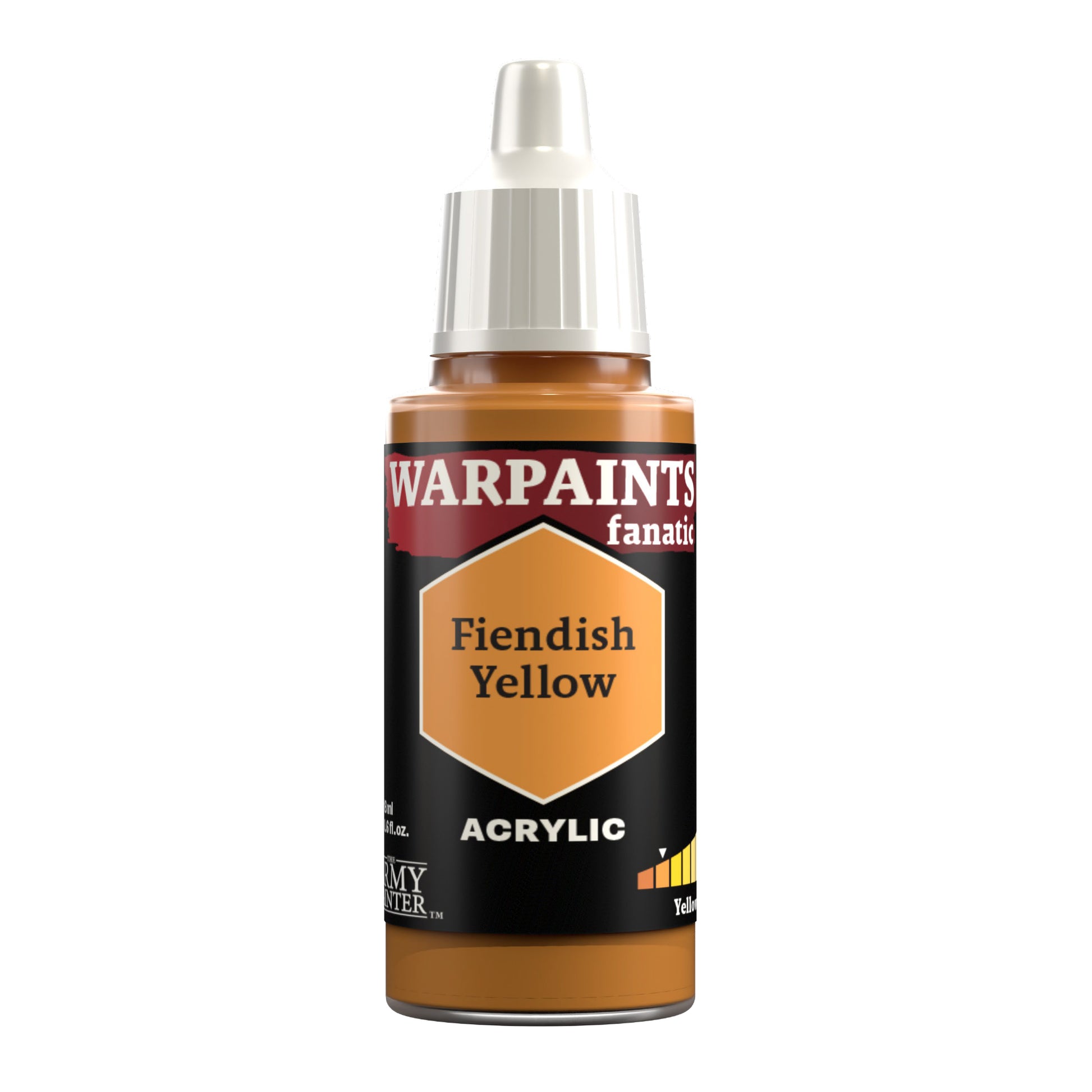 Army Painter - Warpaints Fanatic - Fiendish Yellow-1