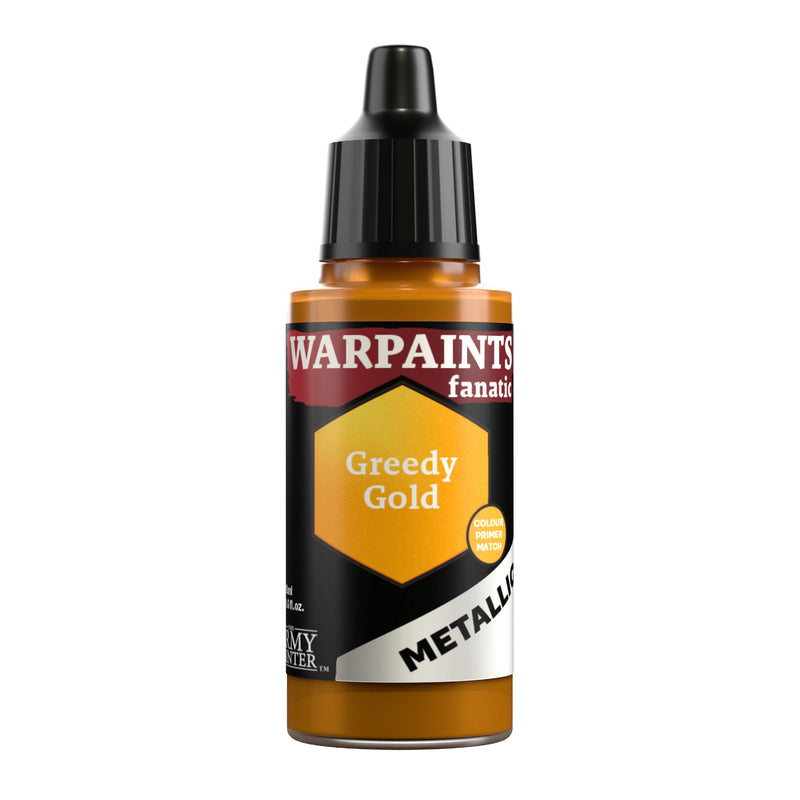 Army Painter - Warpaints Fanatic - Metallic - Greedy Gold-1
