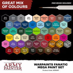 Army Painter - Warpaints Fanatic - Mega Paint Set-2
