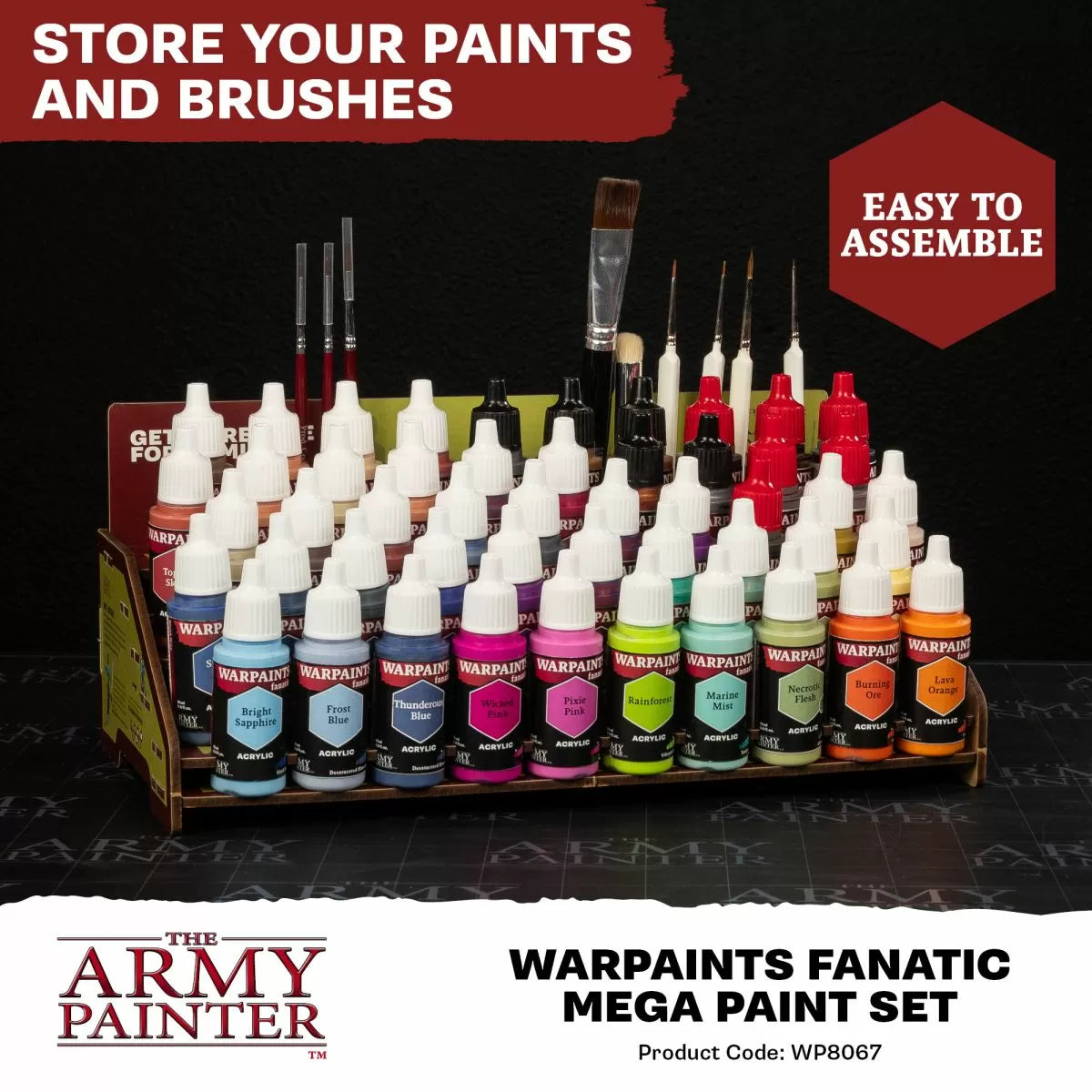 Army Painter - Warpaints Fanatic - Mega Paint Set-4