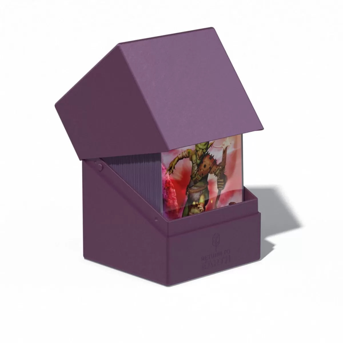 Ultimate Guard Return to Earth Boulder 100+ Deck Box Purple-2