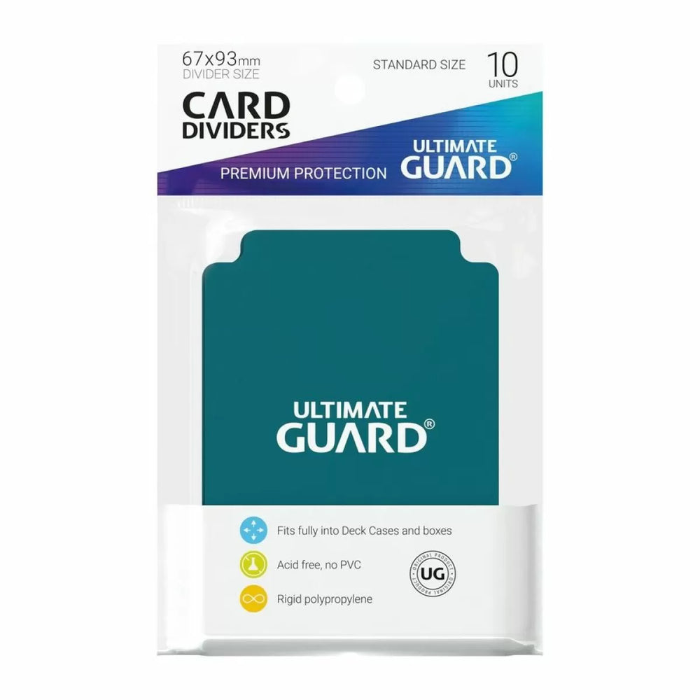 Ultimate Guard: Card Dividers – Petrol Blue