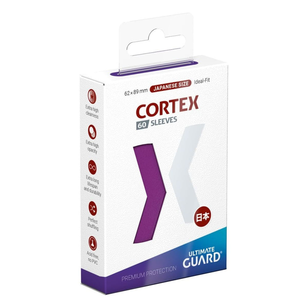 Ultimate Guard: Japanese Size Sleeves – Cortex – Purple