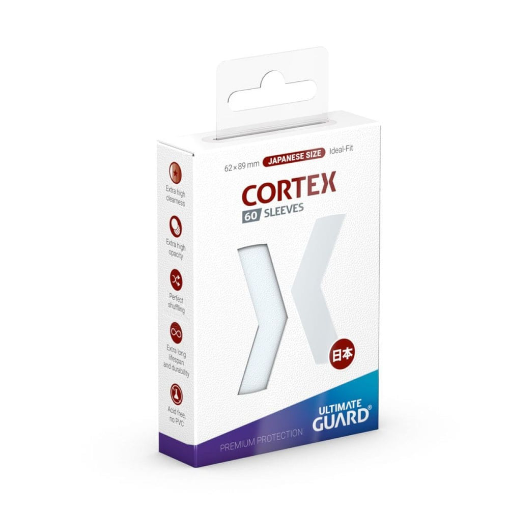 Ultimate Guard: Japanese Size Sleeves – Cortex – Transparent