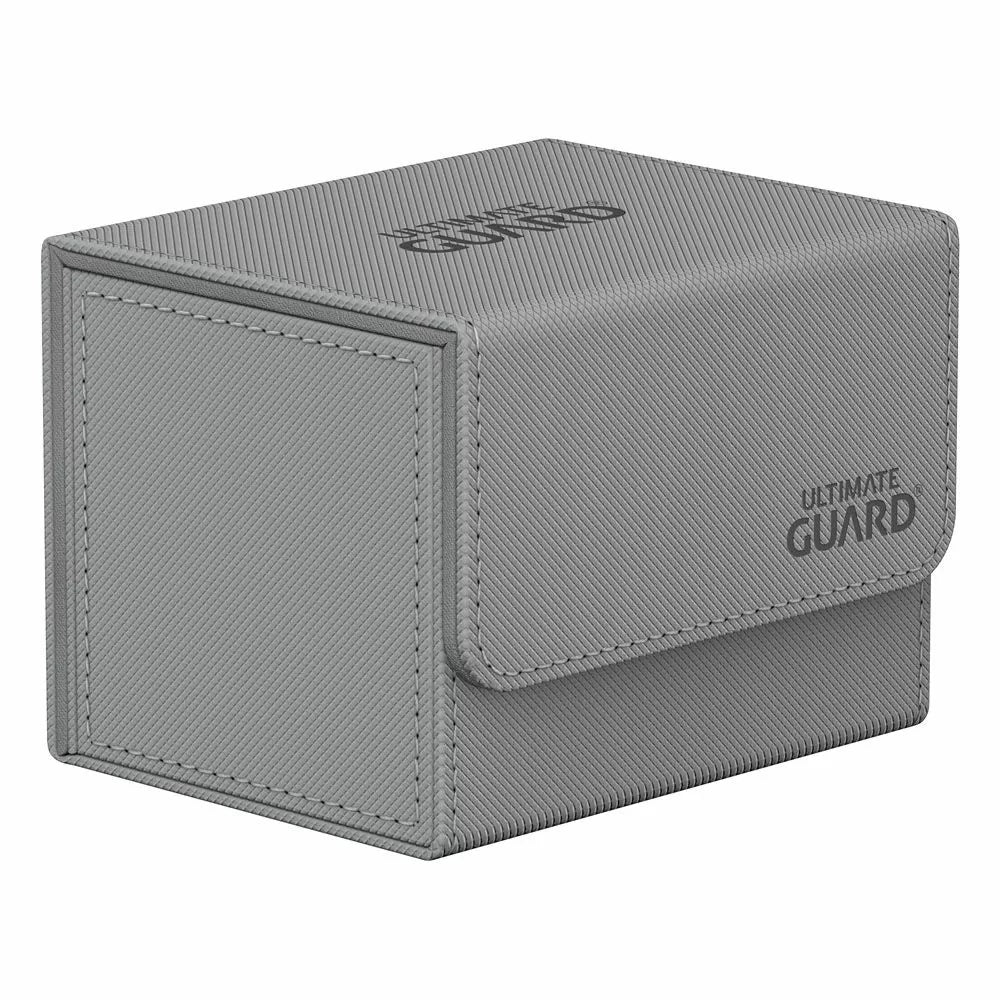 Ultimate Guard Sidewinder 100+ Xenoskin Monocolor Grey Deck Box-2