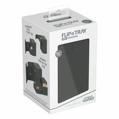 Ultimate Guard Twin Flip n Tray 200+ XenoSkin Monocolor Grey Deck Box-1
