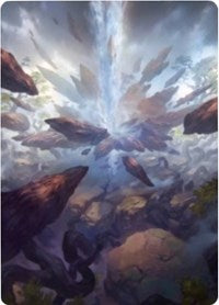 Prismatic Vista Art Card [Zendikar Rising Art Series]-1