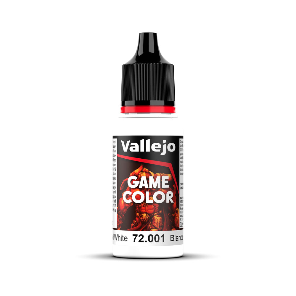 Vallejo Game Color Dead White 18ml Acrylic Paint