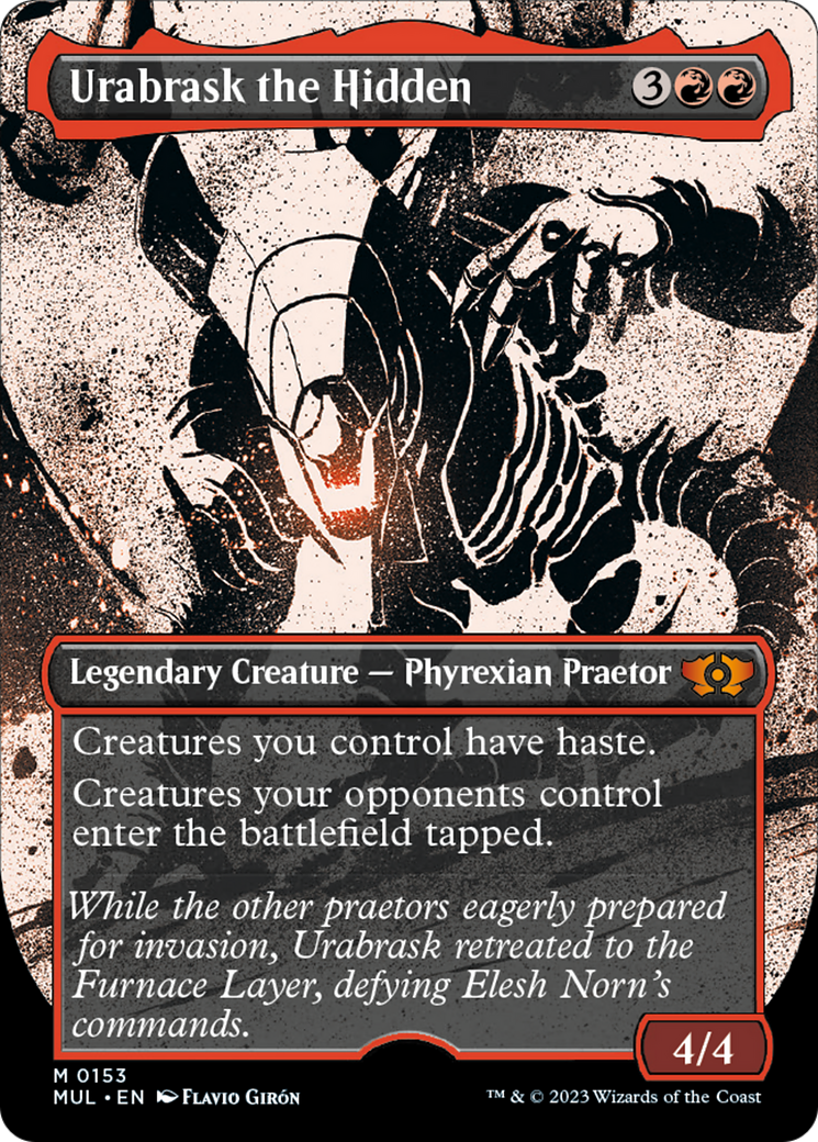 Urabrask the Hidden (Halo Foil) [Multiverse Legends]-1