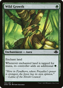 Wild Growth [Dominaria Remastered]-1