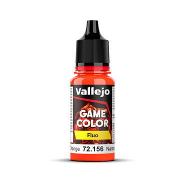 Vallejo Game Color Fluorescent Orange 18ml Acrylic Paint