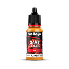 Vallejo Game Color Ink Yellow 18ml Acrylic Paint-1