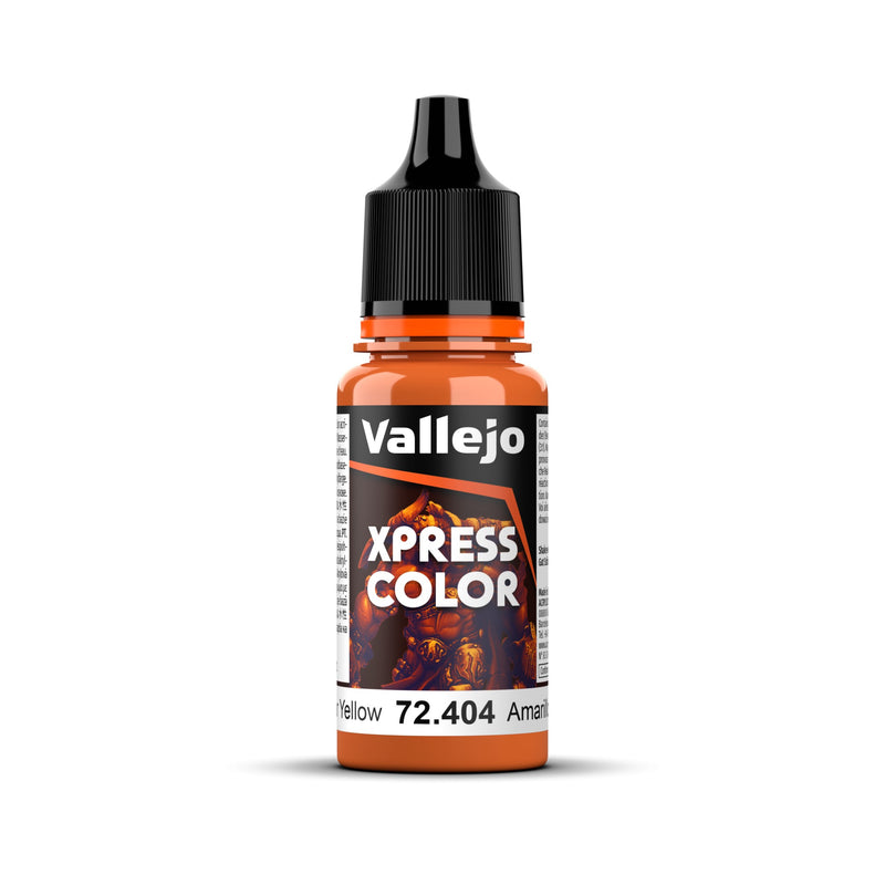 Vallejo Game Color Xpress Color Nuclear Yellow 18ml Acrylic Paint-1