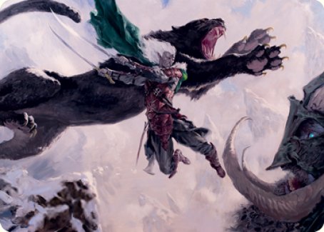 Drizzt Do'Urden Art Card [Dungeons & Dragons: Adventures in the Forgotten Realms Art Series]-1