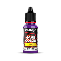 Vallejo Game Color Fluorescent Violet 18ml Acrylic Paint-1
