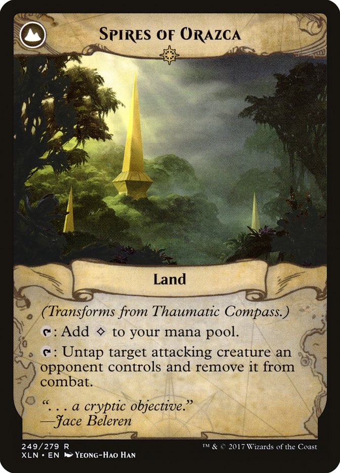 Thaumatic Compass // Spires of Orazca [Ixalan]-2