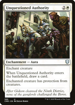 Unquestioned Authority [Commander Legends]-1