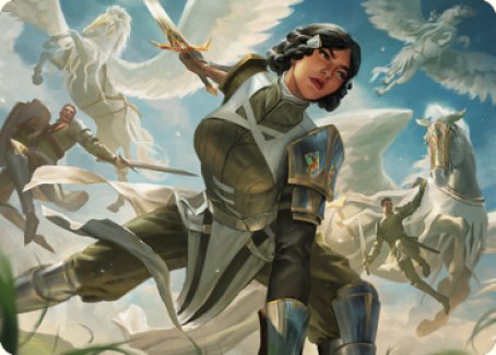 Resolute Reinforcements Art [Dominaria United Art Series]-1