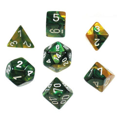 CHX 26425 Gemini Gold-Green/White 7-Die Set-1