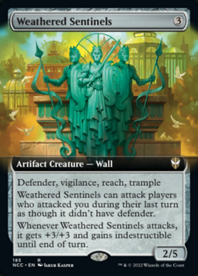 Weathered Sentinels (Extended Art) [Streets of New Capenna Commander]-1