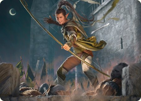 Legolas, Counter of Kills Art Card [The Lord of the Rings: Tales of Middle-earth Art Series]-1
