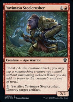Yavimaya Steelcrusher [Dominaria United]-1