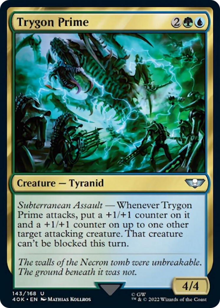 Trygon Prime (Surge Foil) [Warhammer 40,000]-1