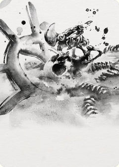 Myr Convert Art Card [Phyrexia: All Will Be One Art Series]-1