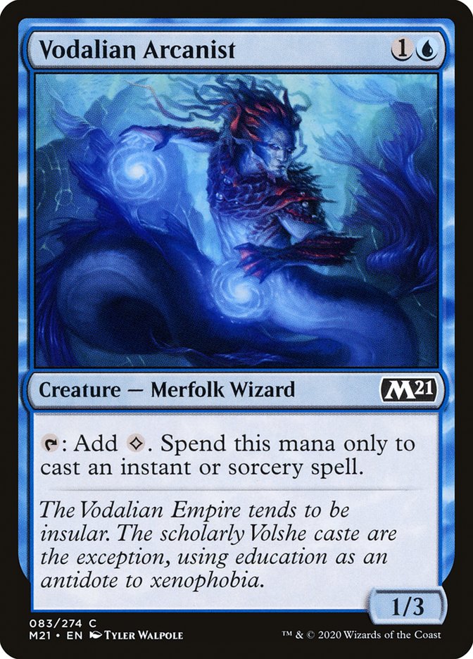 Vodalian Arcanist [Core Set 2021]-1