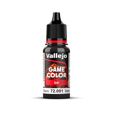 Vallejo Game Color Ink Sepia 18ml Acrylic Paint