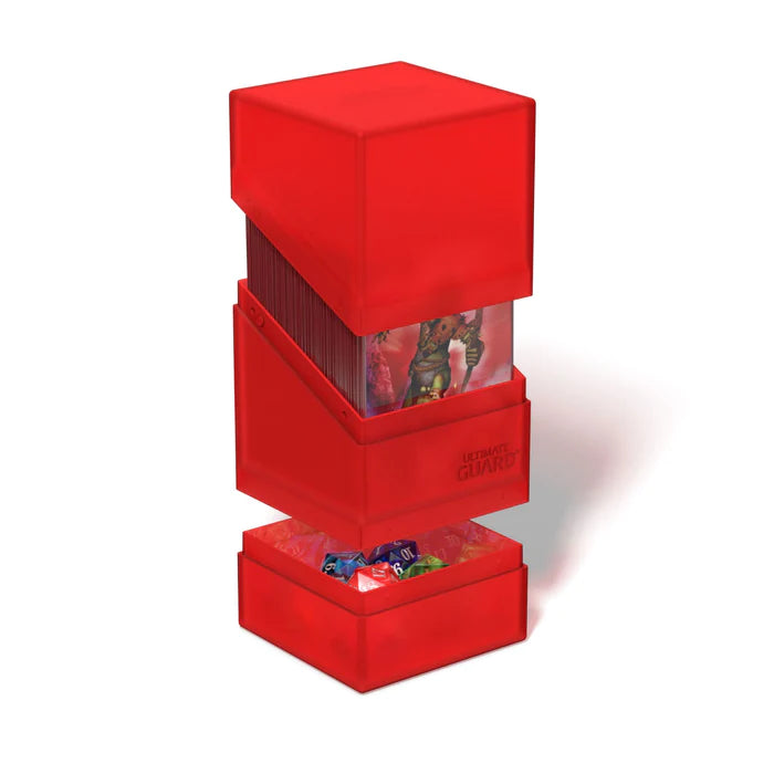 Ultimate Guard Boulder'n'Tray 100+ Ruby Deck Box-2