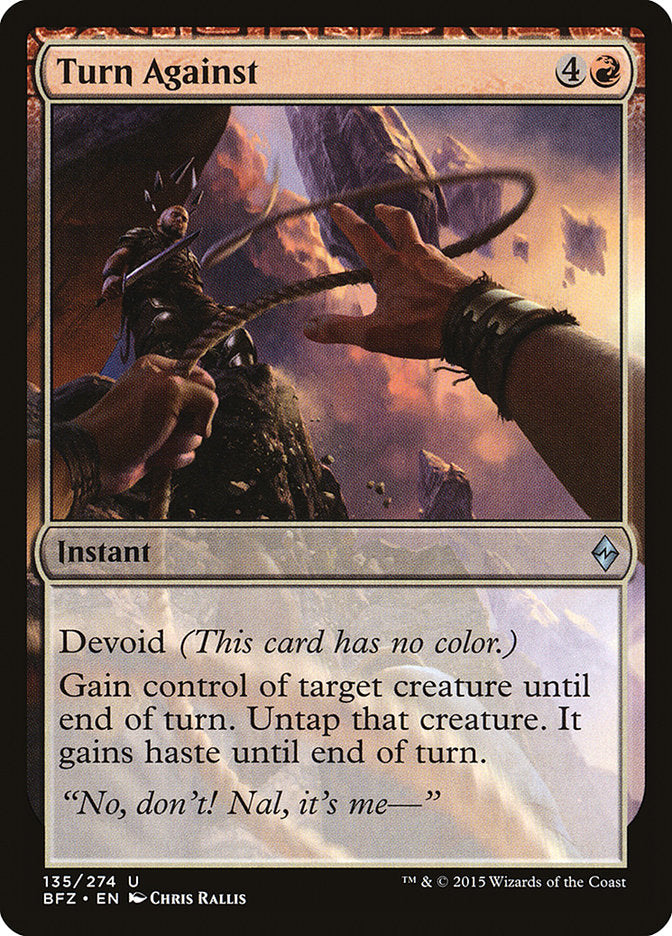 Turn Against [Battle for Zendikar]-1