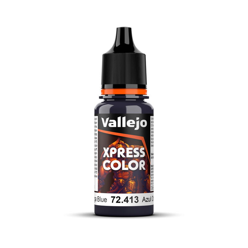 Vallejo Game Color Xpress Color Omega Blue 18ml Acrylic Paint-1
