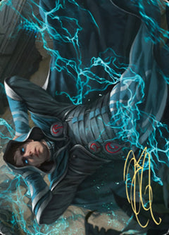 Maddening Cacophony Art Card (Gold-Stamped Signature) [Zendikar Rising Art Series]-1