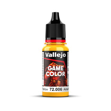 Vallejo Game Color Sun Yellow 18ml Acrylic Paint