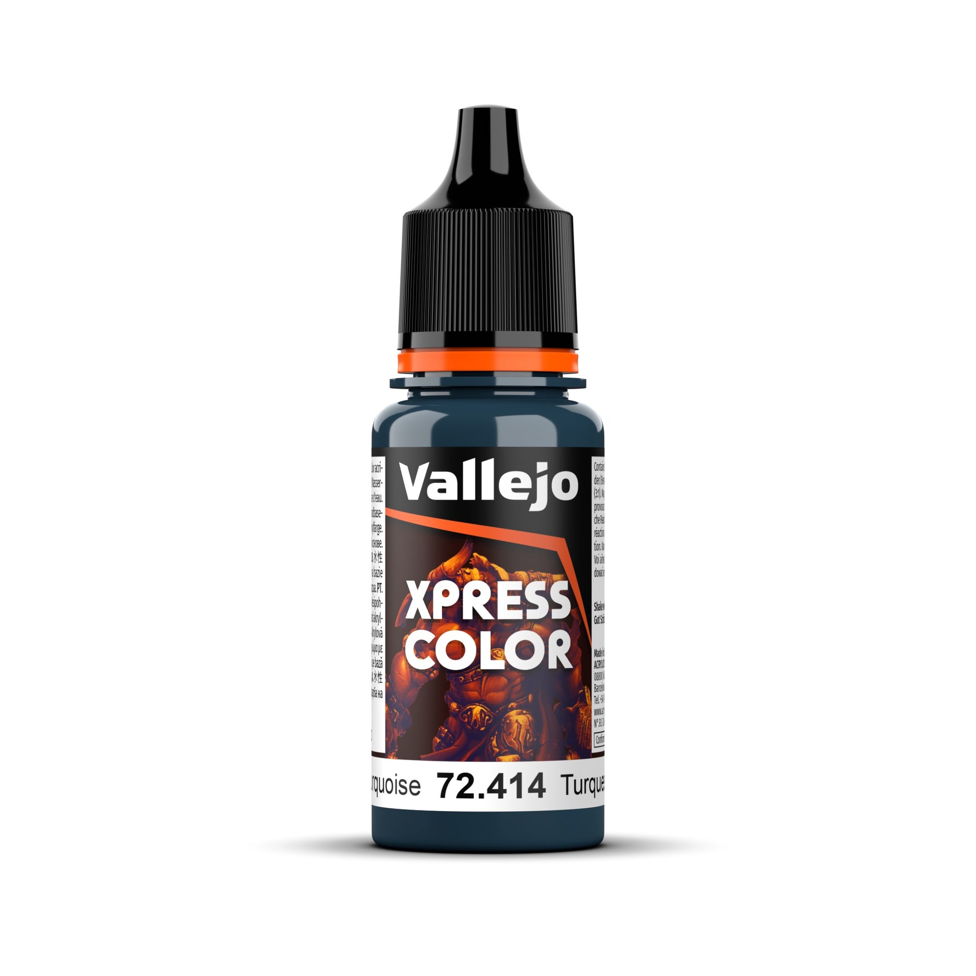 Vallejo Game Color Xpress Color Caribbean Turquoise 18ml Acrylic Paint-1