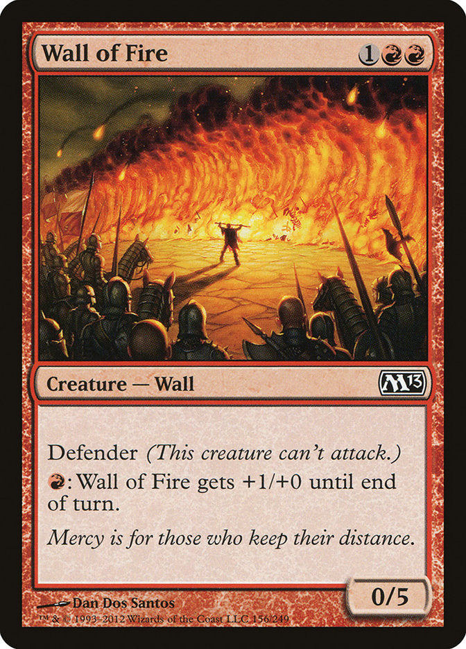 Wall of Fire [Magic 2013]-1