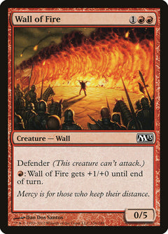 Wall of Fire [Magic 2013]-1