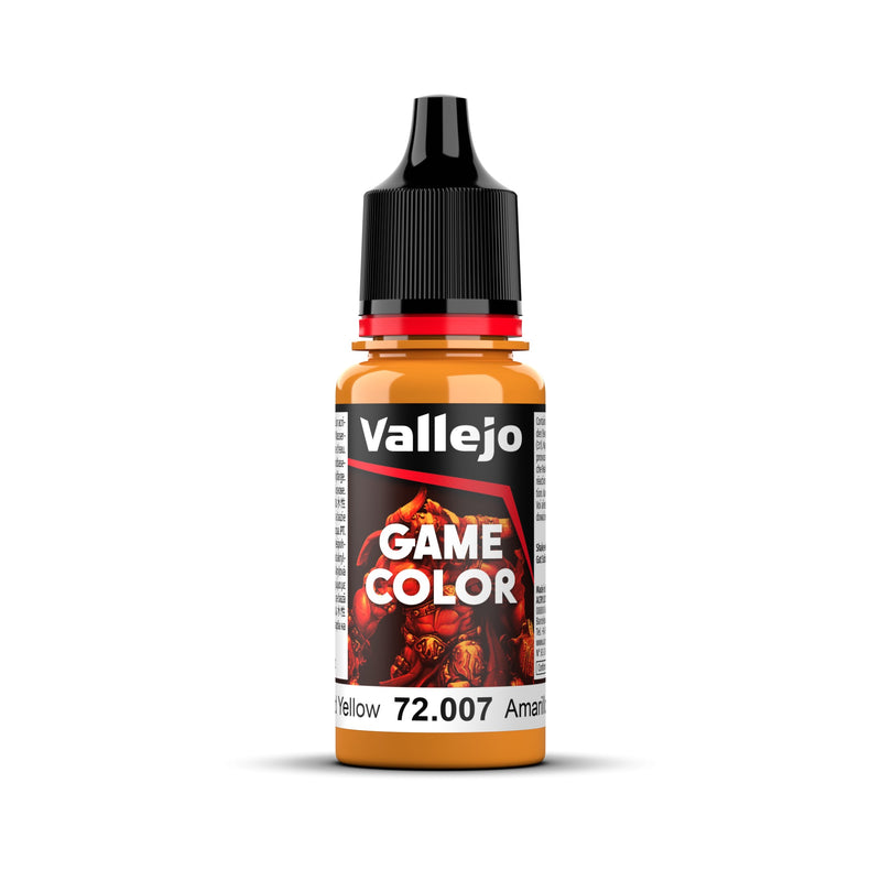 Vallejo Game Color Gold Yellow 18ml Acrylic Paint-1