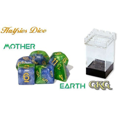 Halfsies Dice Mother Earth with Upgraded Dice Case-1