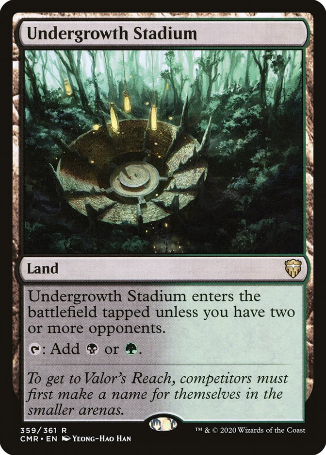Undergrowth Stadium [Commander Legends]-1
