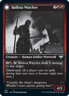 Ballista Watcher // Ballista Wielder [Innistrad: Double Feature]-1