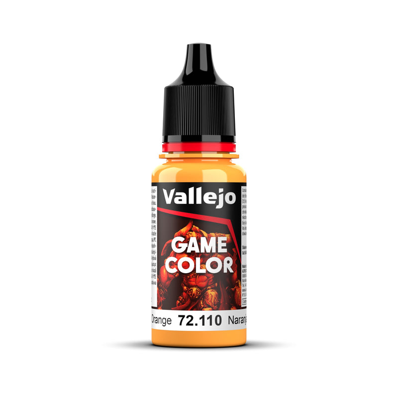 Vallejo Game Color Sunset Orange 18ml Acrylic Paint-1
