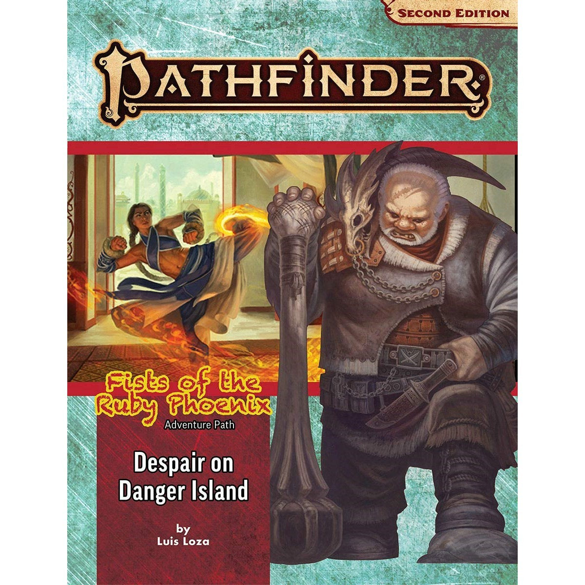 Pathfinder Second Edition Adventure Path Fists of the Ruby Phoenix #1 Despair on Danger Island-1